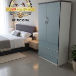 کمد دو درب صنایع چوب و MDF بیات
